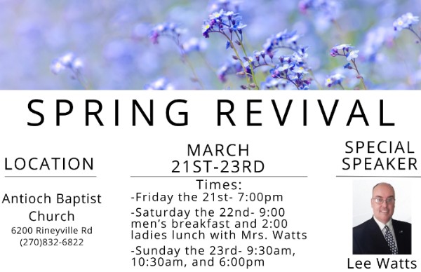 Featured Item Spring Revival 2025